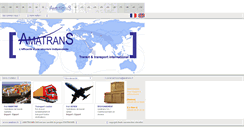 Desktop Screenshot of amatrans.fr