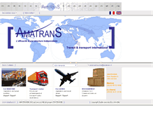 Tablet Screenshot of amatrans.fr